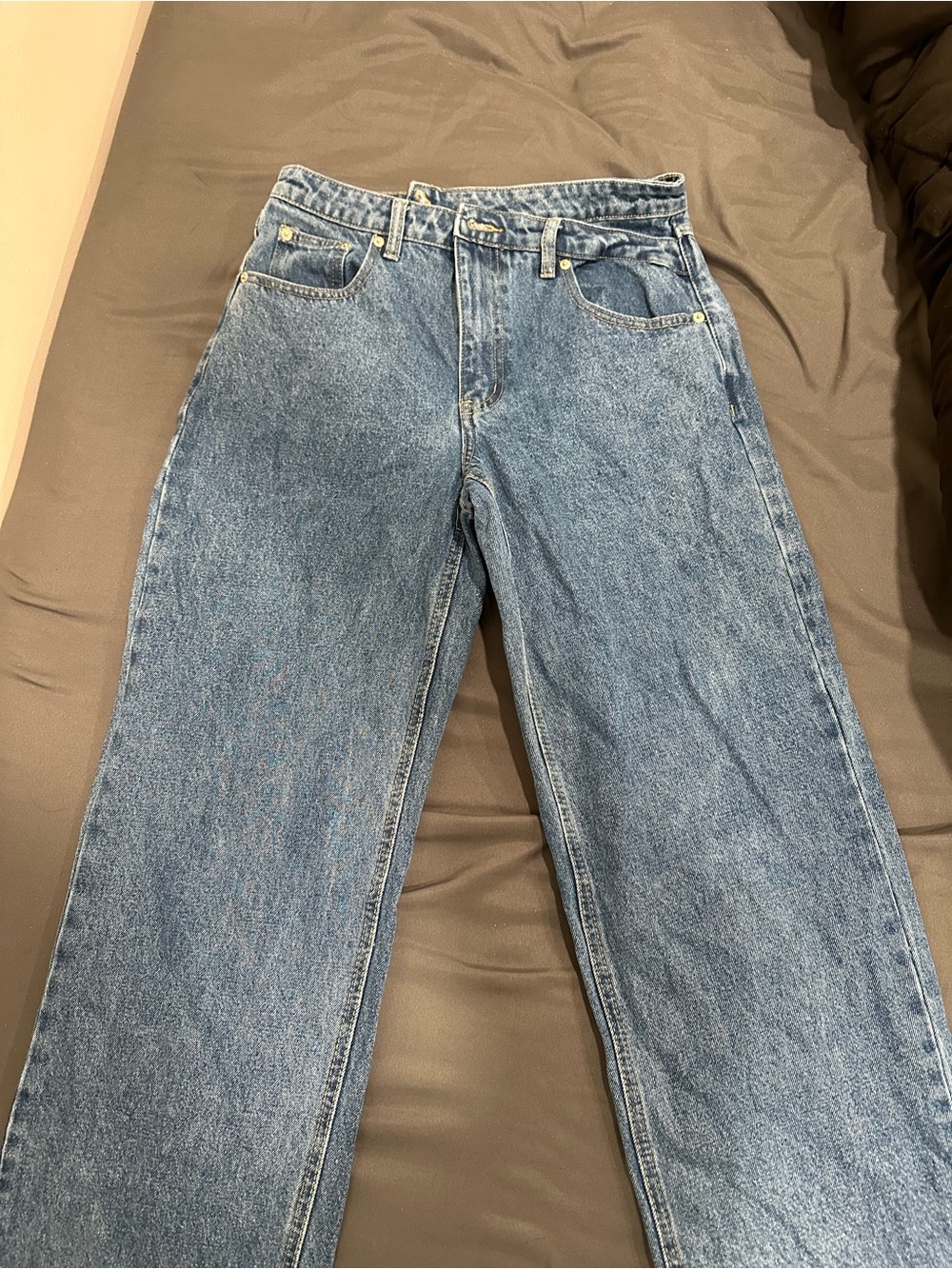 Beginning Boutique Light Blue Straight Jeans
